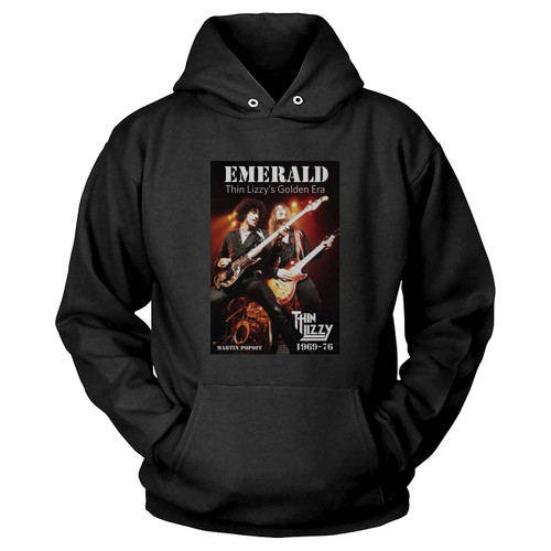 Emerald Thin Lizzy's Golden Era Hoodie