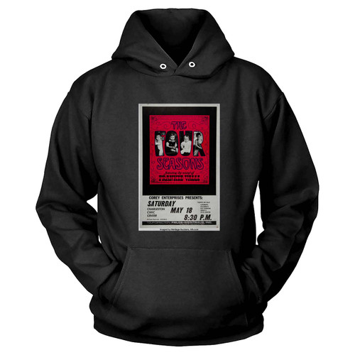 Frankie Valli And The Four Seasons 1968 Vintage Concert Hoodie