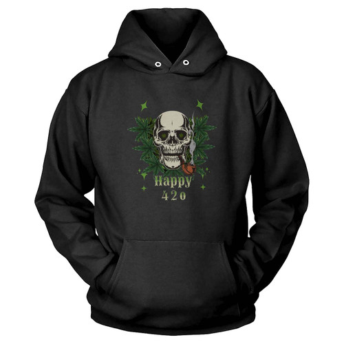 Happy 420 Funny Cannabis 420 Celebration Hoodie