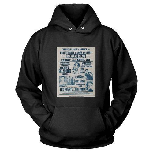 Harry Belafonte 1960 New York Concert Hoodie