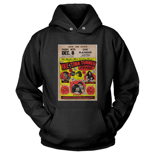 Ike & Tina Turner Revue 1966 Concert Hoodie