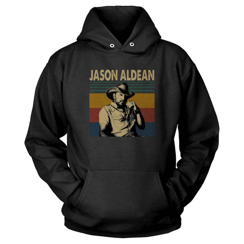 Jason Aldean Retro Vintage Hoodie