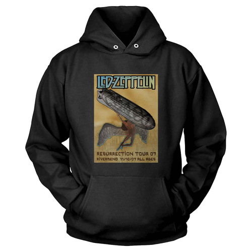 Led Zeppelin Resurrection Tour Graphic Music Rock Concert Hoodie