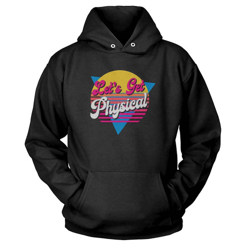 Let's Get Physical Retro 80's Gym Love Hoodie