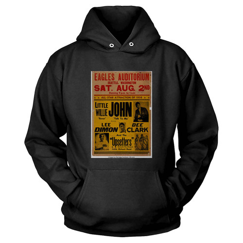 Little Willie John Eagles Auditorium Concert Hoodie