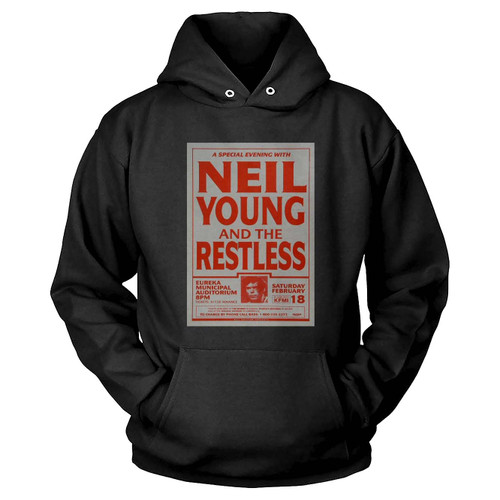 Neil Young & The Restless Vintage Concert Hoodie