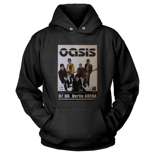 Oasis Original Concert Tour Gig Berlin Arena 7th June 2000 Hoodie