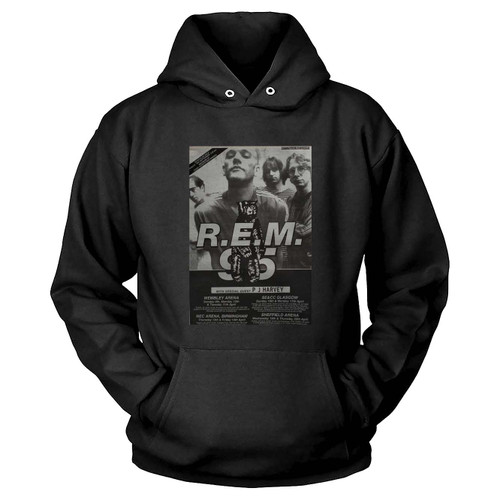 Original Vintage Newspaper Clipping R E M Hoodie