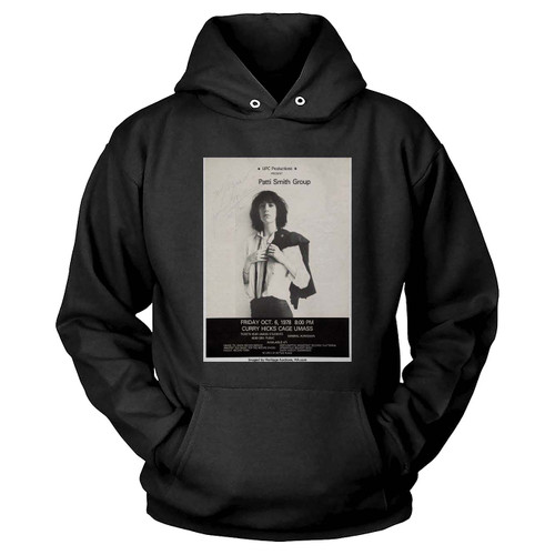 Patti Smith 1978 Signed & Inscribed Concert Hoodie