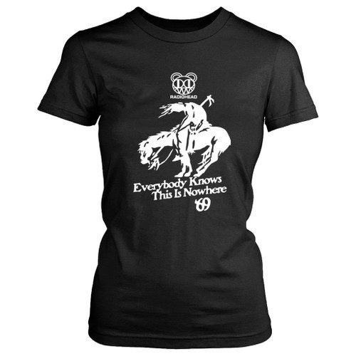 Radiohead Bear Logo Women's T-Shirt Tee