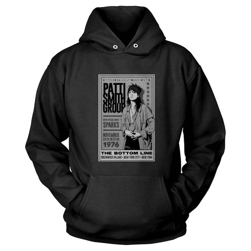 Patti Smith Group 1976 Concert Hoodie