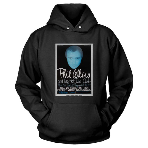 Phil Collins Brussels Forest National Concert Hoodie