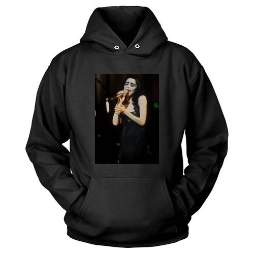 Pj Harvey Vintage Concert Photo Fine Art Hoodie