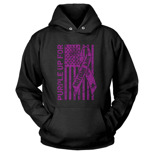 Purple Up For Military Kids Hoodie