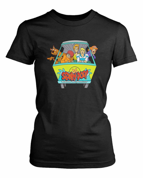 Scooby Doo Mystery Machine Women's T-Shirt Tee