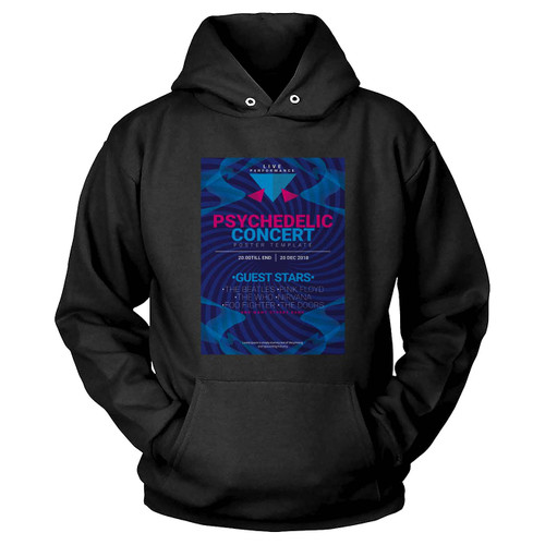 Simple Psychedelic Concert Hoodie