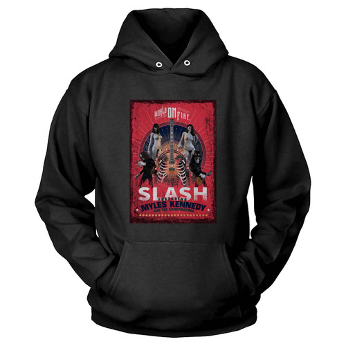 Slash World On Fire Hoodie