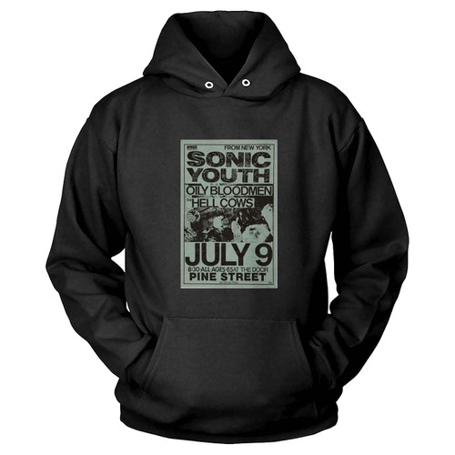 Sonic Youth Pine Street Theatre Concert 1 Hoodie