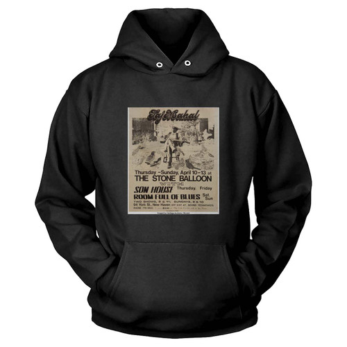 Taj Mahal Son House 1969 New Haven Ct Concert Hoodie