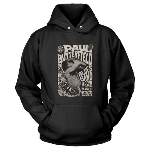 The Paul Butterfield Blues Band Vintage Concert Hoodie
