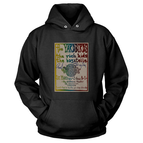 The Yardbirds Original Concert Hoodie