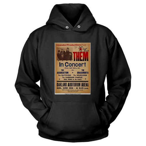 Them 1966 Boxing Style Concert Hoodie
