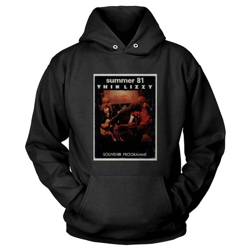 Thin Lizzy Summer 81 Tour 1981 24 Page Concert Hoodie