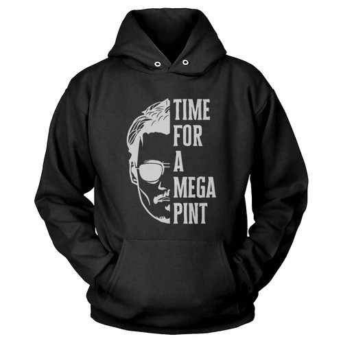 Time For A Mega Pint Johnny Depp Support Hoodie