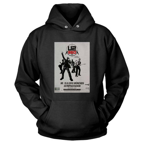 U2 360° White Munich 2010 Concert Hoodie