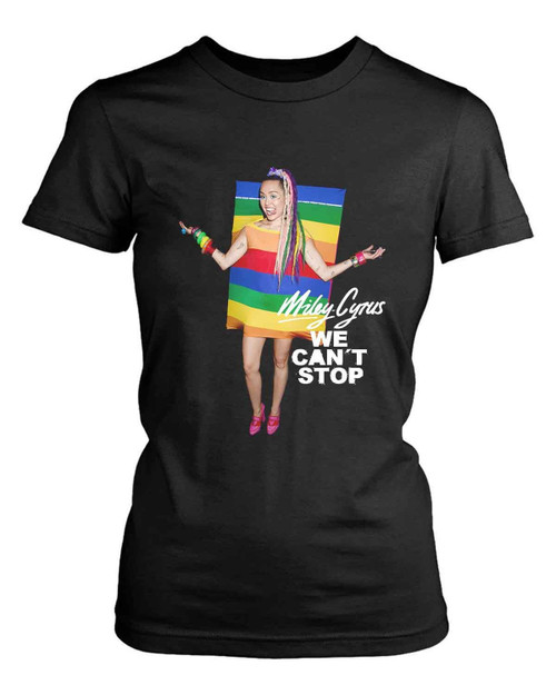 Miley Cyrus We Cant Stop Women's T-Shirt Tee
