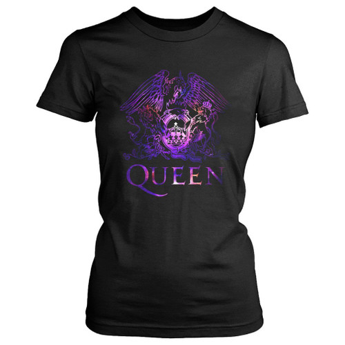 Queen Logo Galaxy Women's T-Shirt Tee
