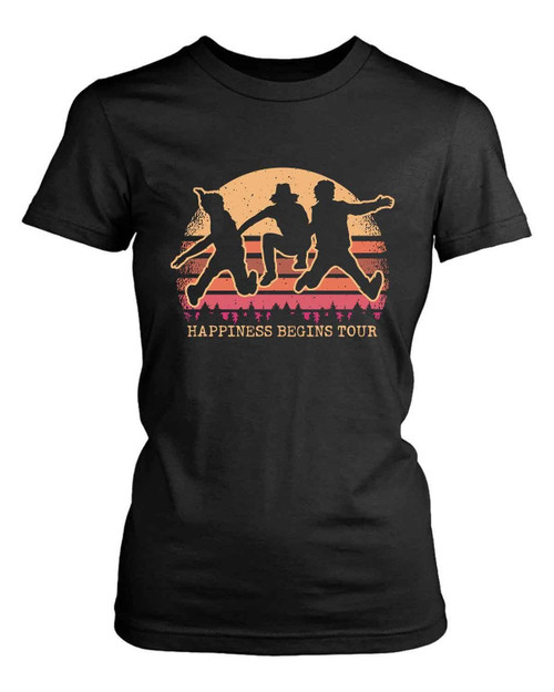 The Jonas Brothers Happiness Beguns Tour Women's T-Shirt Tee