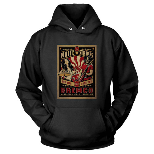 White Stripes Concert Mini Hoodie