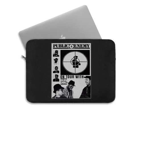 A Public Enemy And Run Dmc Tour Laptop Sleeve