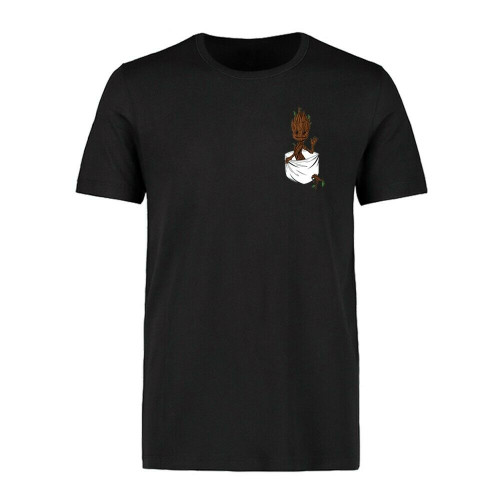 Funny I Am Groot Printed Man's T-Shirt Tee