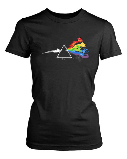 Pink Floyd Pokemon Women's T-Shirt Tee