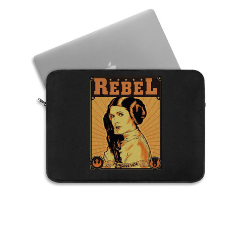 Charlie Bradbury's Princess Leia Rebels Vintage Laptop Sleeve