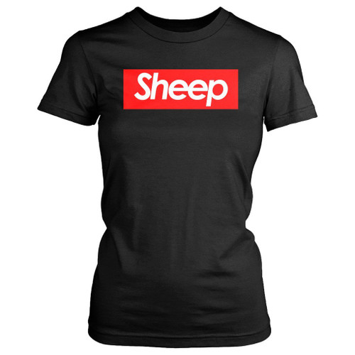 Supreme Sheep Logo Women's T-Shirt Tee