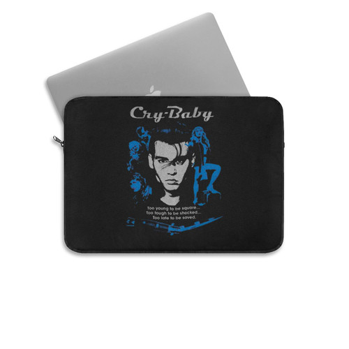 Cry Baby Johnny Depp Vintage Style Laptop Sleeve Cry Baby Johnny Depp Vintage Style Laptop Sleeve