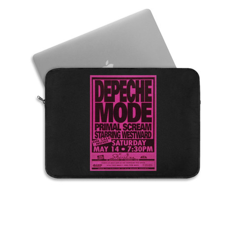 Depeche Mode Vintage Concert Laptop Sleeve