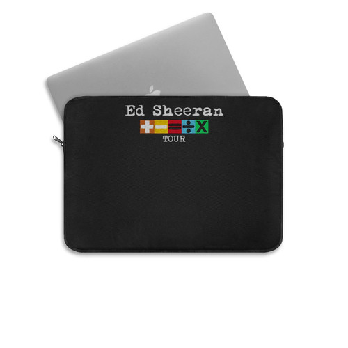 Ed Sheeran Mathematics 2023 Tour Laptop Sleeve