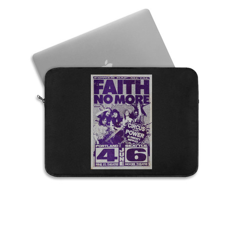 Faith No More Portland And Seattle Concert Laptop Sleeve