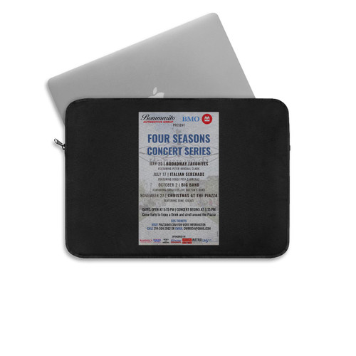 Four Seasons Concert Series Laptop Sleeve