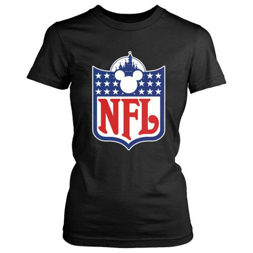 Nfl Disney Teams Logo Women's T-Shirt Tee