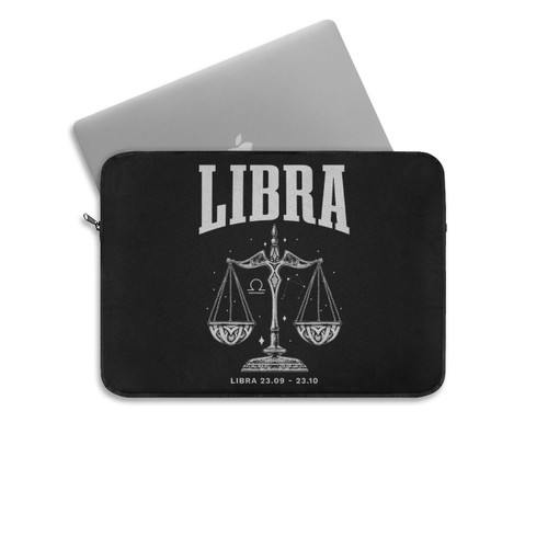 Libra Horoscope Zodiac Astrological Sign Laptop Sleeve