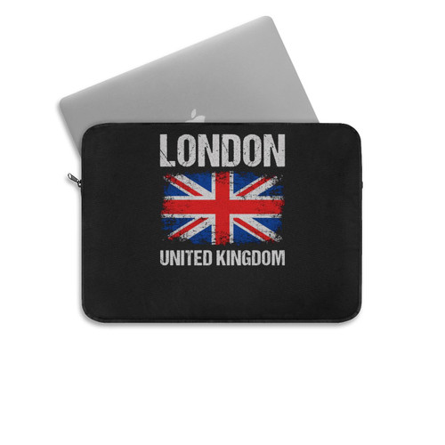 London United Kingdom Uk Union Jack England Laptop Sleeve