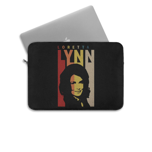 Loretta Lynn Retro Vintage Laptop Sleeve