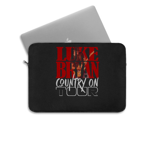 Luke Bryan Country On Tour Laptop Sleeve