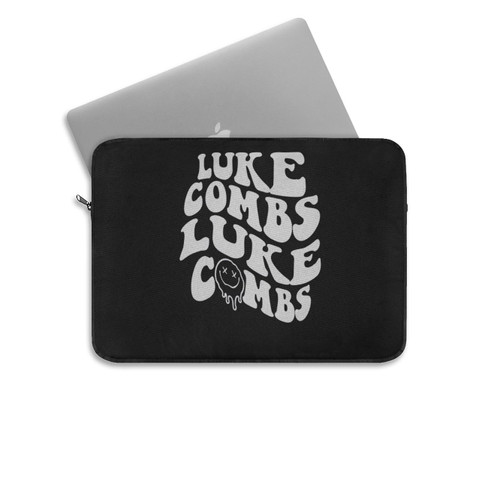 Luke Combs Crazy Bullhead Laptop Sleeve