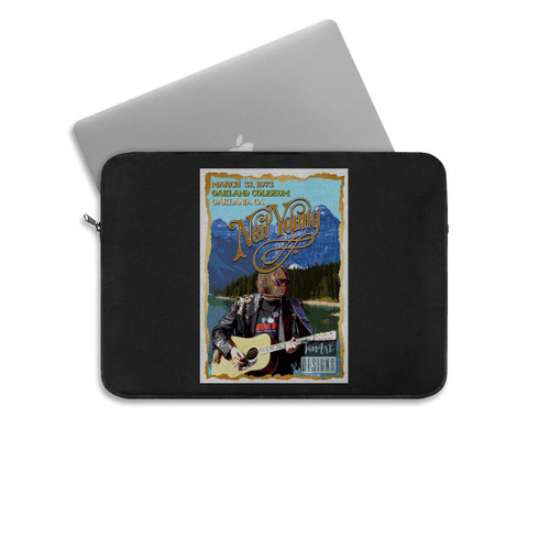 Neil Young Concert Neil Young Tour Laptop Sleeve